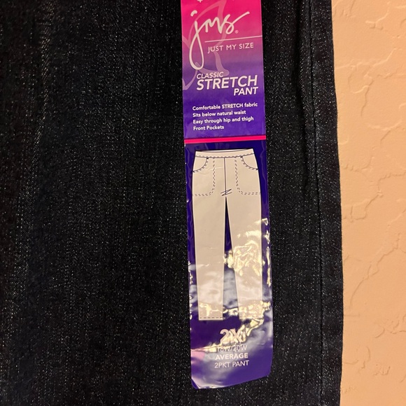 NWT JMS Just My Size Classic Stretch Jeans - Picture 7 of 13